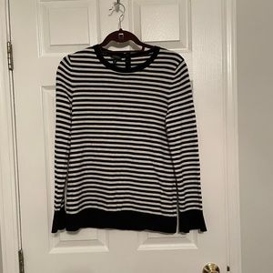 Cashmere striped sweater Talbots